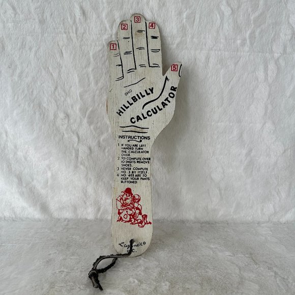 HillBilly Calculator; math teacher gift; Fun Novelty Gag gift Ohio Shabby Chippy - Picture 1 of 5